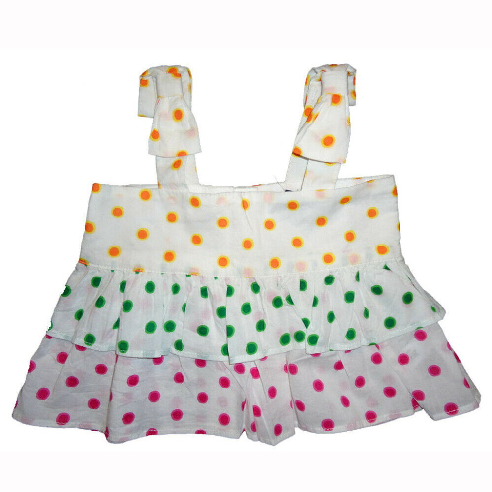 Baby Gap NWT Polka Dot Ruffle Tier Top 12-18 Months